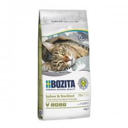 Bozita - Indoor &amp; Sterilised Chicken   - dry food for sterilised cats - 2kg