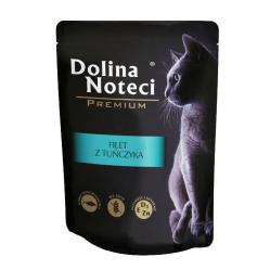 DOLINA NOTECI Premium Tuna fillet in sauce - wet cat food - 85 g