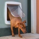 FERPLAST Swing 11 grey - dog and cat door - 31 x 9.6 x 38.4 cm