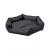 GO GIFT Hexagon graphite XXL - pet bed - 90 x 63 x 16 cm