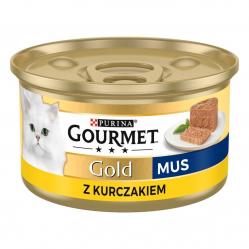 Purina Nestle Gourmet Gold - salmon and chicken - wet cat food -85 g