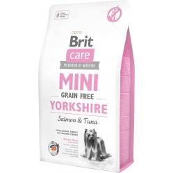 BRIT Care Mini Yorkshire Grain Free Salmon with tuna - dry dog food - 2 kg