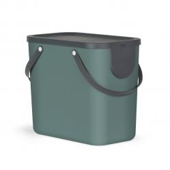 ROTHO Albula Dark green - waste sorting container - 25l
