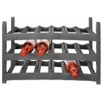 ROTHO Vario Wine Rack Anthracite - Stand for 6 Bottles