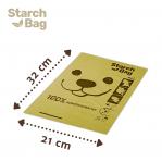 STARCHBAG BIO compostable poop bags lilac – 8x15 pcs