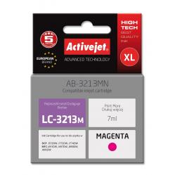 Activejet AB-3213MN Ink cartridge (replacement for Brother LC3213M; Supreme; 7 ml; magenta)