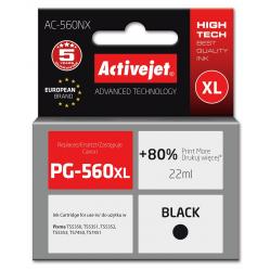 Activejet AC-560NX Ink (replacement for Canon PG-560XL; Supreme; 22 ml; black)