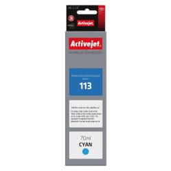 Activejet AE-113C ink (replacement for Epson 113 C13T06B240; Supreme; 70 ml; cyan)