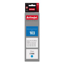 Activejet AE-103C Ink (replacement for Epson 103 C13T00S24A; Supreme; 70 ml; cyan)