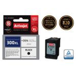 Activejet AH-300BRX Ink (replacement for HP 300XL CC641EE; Premium; 20 ml; black)