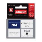 Activejet AH-704BR Ink Cartridge (replacement for HP 704 CN692AE; Premium; 20 ml; black)