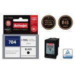 Activejet AH-704BR Ink Cartridge (replacement for HP 704 CN692AE; Premium; 20 ml; black)