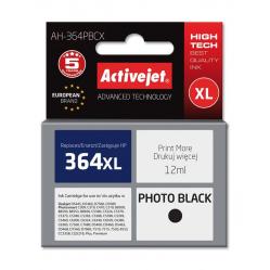 Activejet AH-364PBCX Ink (replacement for HP 364XL CB322EE; Premium; 12 ml; black, photo)