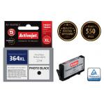 Activejet AH-364PBCX Ink (replacement for HP 364XL CB322EE; Premium; 12 ml; black, photo)