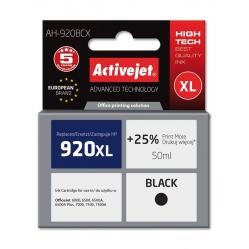Activejet AH-920BCX Ink (replacement for HP 920XL CD975AE; Premium; 50 ml; black)