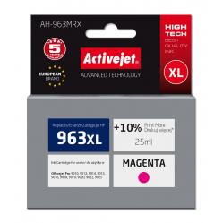 Activejet AH-963MRX Ink (replacement for HP 963XL 3JA28AE; Premium; 1760 pages; 25 ml, magenta)