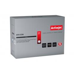 Activejet ATH-55N Toner (replacement for HP 55A CE255A, Canon CRG-724; Supreme; 6000 pages; black)