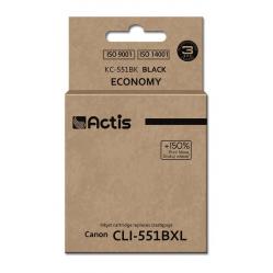 Actis KC-551Bk Ink (replacement for Canon CLI-551BK; Standard; 12 ml; black)