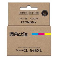 Actis KC-546 ink (Canon CL-546XL replacement; Supreme; 15 ml; 180 pages; magenta, cyan, yellow).
