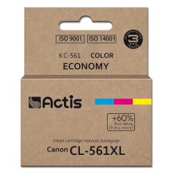 Actis KC-561 Ink (replacement for Canon CL-561XL; Supreme; 18 ml; cyan, magenta, yellow). Prints 60% more than OEM.
