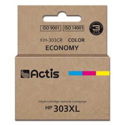 Actis KH-303CR Ink (replacement for HP 303XL T6N03AE; Premium; 18ml; 415 pages; color: cyan, magenta, yellow)