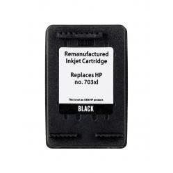 Superbulk printer ink HP B-H703BK (replacement HP 703 CD887) standard black