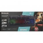 Gaming Keyboard membrane wired DEFENDER WEREWOLF GK-120DL