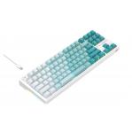 Havit KB901L - gaming keyboard (white and green)