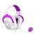 Havit H2002d - gaming headphones, white and purple