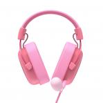 Havit H2002d Headset Wired Head-band Gaming Pink