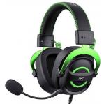 Havit H2002E - gaming headphones, black and green