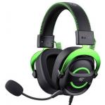 Havit H2002E - gaming headphones, black and green