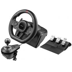 Tracer TRAJOY47345 Gaming Controller Black Steering Wheel + Pedals PlayStation 4, PlayStation 3, Xbox One, Xbox 360, Switch, PC
