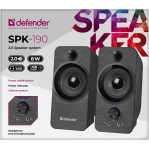 DEFENDER SPK-190 2.0 8W USB SPEAKERS