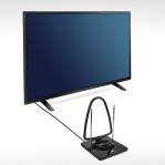 Maclean MCTV-963 High Gain Indoor Aerial Antenna Low Noise Digital Analog Freeview FM DVB Strongt 45dB DVB-T/T2 H.265 HEVC