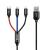 Colorfone CAMLT-BSY01 USB cable 1.2 m USB A 3 x USB C Black, Red, Blue