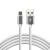 everActive cable USB-C 1m - White, silicone, quick charge, 3A - CBS-1CW