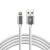 everActive cable USB Lightning 1m - White, silicone, quick charge, 2,4A - CBS-1IW