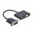 Gembird A-VGA-HDMI-02 video cable adapter 0.15 m HDMI + VGA (D-Sub) VGA (D-Sub) Black