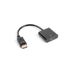 LANBERG ADAPTER DISPLAYPORT(M)->HDMI(F) 10CM