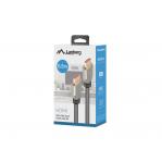 Lanberg CA-HDMI-30CU-0005-BK cable HDMI 0.5 m HDMI Type A (Standard) 8K 60Hz
