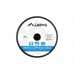 LANBERG HDMI CABLE M/M V2.0 10M OPTICAL AOC BLACK CA-HDMI-20FB-0100-BK
