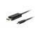 Lanberg CA-CMDP-10CU-0030-BK video cable adapter 3 m USB Type-C DisplayPort Black