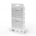 Savio AK-57 USB-C - 3 x USB-A HUB with RJ-45 Gigabit Ethernet adapter, 5000 Mbit/s, grey