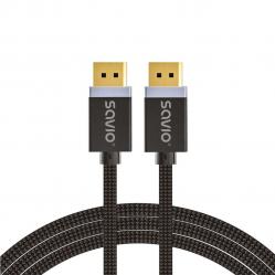 DisplayPort cable 1 m Black SAVIO CL-165