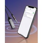 Ugreen CM309 Bluetooth 5.0 Audio Receiver USB Cable Audio Adapter AUX Jack Black