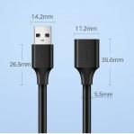 Ugreen extension cable adapter USB 3.0 (female) to USB 3.0 (male) 2m (black)