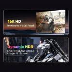 UNITEK C1626GY01-1.5M DisplayPort cable Black, Grey