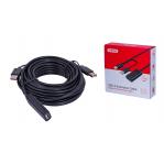 UNITEK Y-278 USB cable USB 2.0 10 m 2 x USB A USB A Black