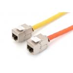 Digitus CAT 6A Keystone module, shielded, tool-free mounting connection